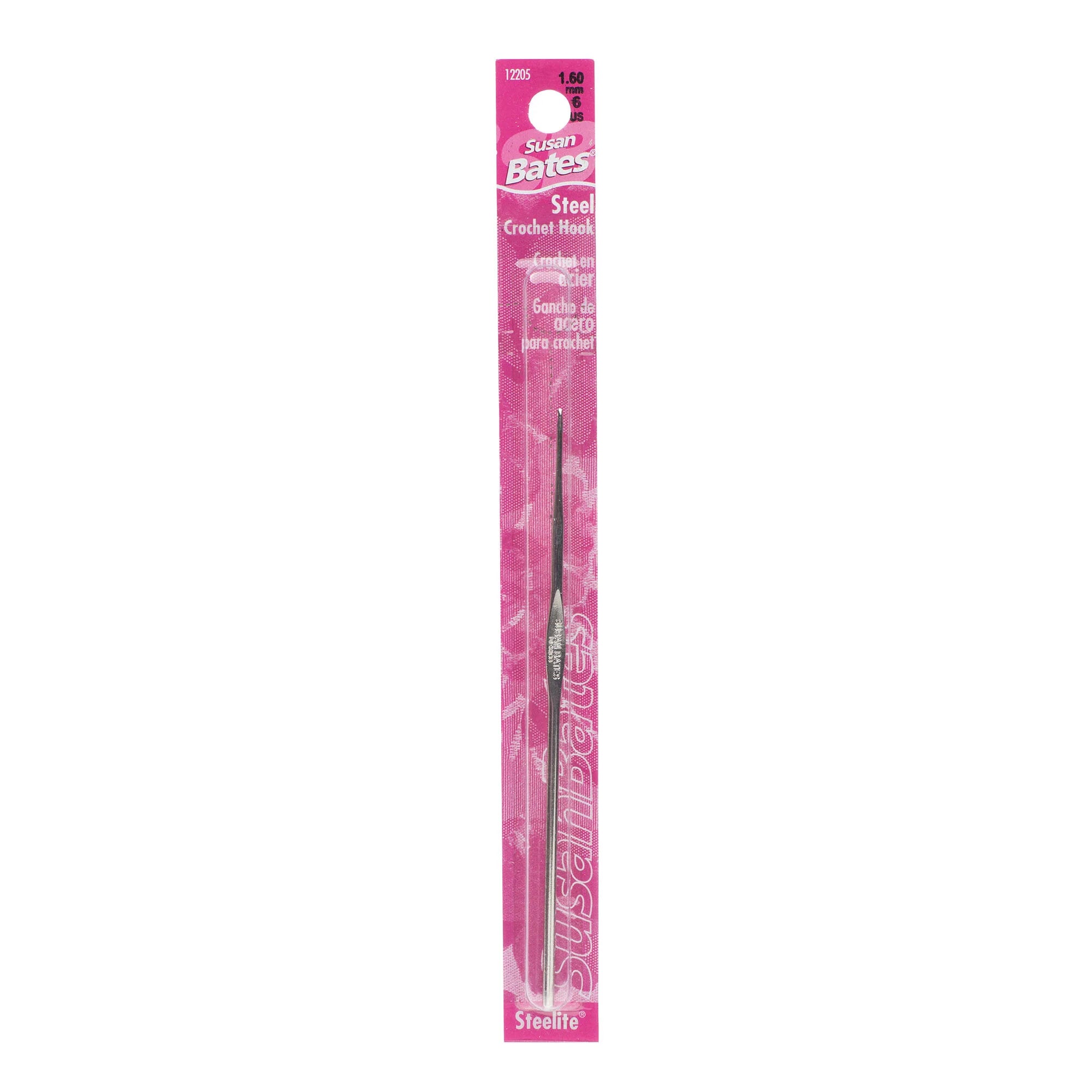 Susan Bates Steelite Crochet Hook 1.15mm