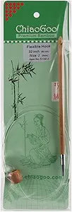 ChiaoGoo Tunisian Crochet Hook Size J (6mm) 32"