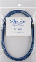 Denise Interchangeable Knitting and Crochet 52" Cord