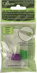 Clover Coil Knitting Needle Holders Large