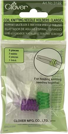 Clover Coil Knitting Needle Holders Large