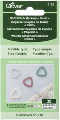 Clover Triangle Soft Stitch Marker Small