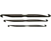 Lacis Wanda Hook 3 Needle Ebony Set