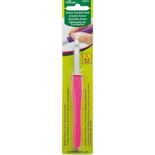 Clover Amour Crochet Hook Size L (8mm)